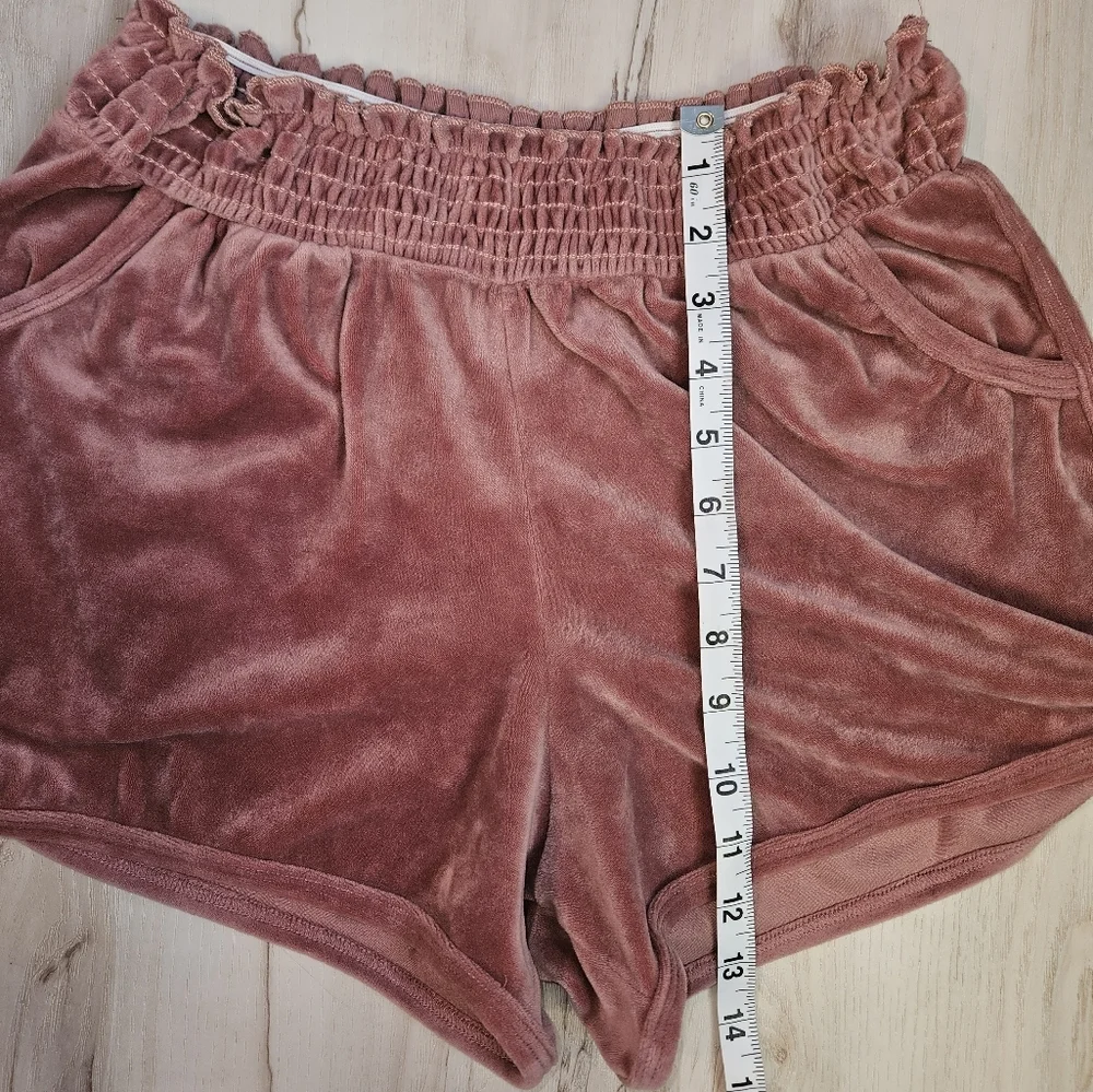Savvi Women’s Valore Shorts S • Ultra Soft Blush Pink Sporty Lounge Shorts - Picture 4 of 8